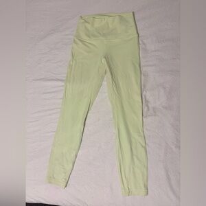 Lululemon Highlight Yellow High-Waisted Leggings